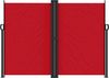 vidaXL Seitenmarkise Ausziehbar Rot 180x600 cm 4004642 Bild 3