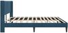 vidaXL Bettrahmen mit Kopfteil Blau 180 x 200 cm Samt 42027526 Bild 5