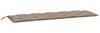 vidaXL Gartenbank-Auflagen 2 Stk. Taupe 180x50x7 cm Oxford-Gewebe 361724 Bild 3