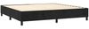 vidaXL Boxspringbett mit Matratze & LED Schwarz 200x200 cm Samt 3139705 Bild 5