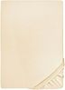 biberna Jersey-Elastic-Boxspring-Spannbetttuch 0077640, champagner, 1x 90x190 cm - 100x220 cm Bild 4
