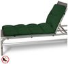 Beautissu Rollliegen Auflage Flair RL dunkelgrün, 190 x 60 x 8 cm Bild 3