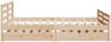 vidaXL Massivholzbett ohne Matratze 140x190 cm Kiefernholz 3301602 Bild 5