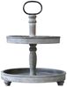 Etagere Ständer Servierständer 2 Stöckig Holz Metall D39cm Chic Antique 41062800 Bild 1