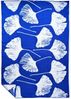 WoolOnly Wendedecke Wolldecke Plaid aus Norwegischer Wolle 130x200 cm (Ginkgo Princess Blue) Bild 5