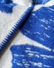 WoolOnly Wendedecke Wolldecke Plaid aus Norwegischer Wolle 130x200 cm (Ginkgo Princess Blue) Bild 3