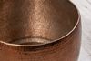 Stylischer Couchtisch MARTELLO No. 2 Aluminium ca. 80cm kupfer-used Hammerschlag Bild 4