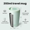 Thermobecher 350ml Kaffee Tee Auslaufsicher Easy Quick-Press Isolierbecher Bild 3