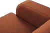 Micadoni Ecksofa Molino 4-Sitzer Rechts Boucle Braun Bild 5