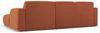 Micadoni Ecksofa Molino 4-Sitzer Rechts Boucle Braun Bild 3