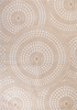 Teppich Jute beige weiß 160 x 230 cm geometrisches Muster Kurzflor ARIBA Bild 4