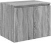 vidaXL Badezimmerschrank-Set 5 pcs Grau Sonoma Holzwerkstoff 3406476 Bild 5