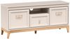 AX LIVING TV Lowboard Nymphen Cashmere 1 Schublade 2 Türen MDF Eiche Beine Bild 2