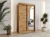 Kleiderschrank Waluri 120 cm (Farbe: Artisan Eiche, mit zwei Schubladen) Bild 2