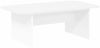 vidaXL Couchtisch Weiß 93 x 53 x 33 cm Holzwerkstoff 891140 Bild 2