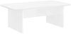vidaXL Couchtisch Weiß 93 x 53 x 33 cm Holzwerkstoff 891140 Bild 2