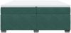 vidaXL Boxspringbett mit Matratze Dunkelgrün 200x200 cm Samt 3285308 Bild 4