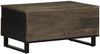vidaXL Couchtisch Schwarz 80x54x40 cm Massivholz Mango 4017697 Bild 5