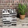 Patchwork Fell Hocker Rinara Bild 3