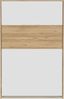 Schrankbett >SMARTROOM< in Weiss/ Catania Eiche Dekor - 137,4x215x57,4cm (BxHxT) Bild 5