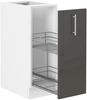 Küche Lara Grau Hochglanz Unterschrank 30 cm Schrankauszug Küchenschrank Küche Bild 2