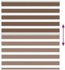 vidaXL Doppelrollo Braun 125x150 cm Stoffbreite 120,9 cm Polyester 4014344 Bild 5