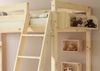 Hochbett "Matthias" 90x200 Kiefer massiv Bild 2