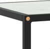 vidaXL TV-Schrank Schwarz mit Hartglas Marmor-Optik 100x40x40 cm 322857 Bild 5