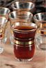 Pasabahce 6er Teegläser Set mit edlem Gold-Design - 95 ml Bild 3