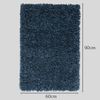 Wohnando Teppich MY-RUG Hochflorteppich Shaggy Star 90x60cm, rechteckig, Höhe: 38 mm, einfarbig, leicht glänzend, extra flauschig Bild 2