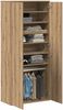 vidaXL Hochschrank Artisan-Eiche 80 x 39 x 178 cm Holzwerkstoff 3365571 Bild 3
