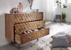 Kommode Akazie 88x42x75 natur lackiert MOSAYK #107 Bild 4