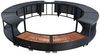 Whirlpool Umrandung Poolumrandung Poolverkleidung Rattan Pool Rahmen Schwarz Bild 5