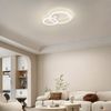 ZMH LED Deckenleuchte 23W Weiß Küchenlampe 3000K 40cm Warmweiß Modern Design 2-RingeLED fest integriert, led, modern, küche, wohnzimmer, schlafzimmer, design, flur Bild 5