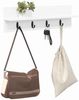 vidaXL Wandmontierter nachttisch Weiß 60 x 10,5 x 18 cm Holzwerkstoff 874387 Bild 3