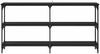 vidaXL Konsolentisch Schwarz Eichen-Optik 150 x 29 x 75 cm 882219 Bild 5
