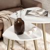 Couchtisch Twino Weiß/Sonoma 48 x 45 cm 2er Set Vicco Bild 4