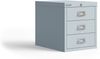 Bisley MultiDrawer™, 12er Serie, abschließbar, 3 Schubladen à H 87 mm, DIN A4, Farbe: lichtgrau Bild 3