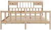 vidaXL Massivholzbett mit Regal ohne Matratze 180x200 cm Kiefernholz 3321749 Bild 4