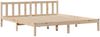 vidaXL Massivholzbett mit Regal ohne Matratze 180x200 cm Kiefernholz 3321749 Bild 5