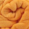 Kuscheldecke supersofte Tagesdecke vielseitig verwendbare Microfaser-Decke, flauschig und anschmiegsam in vielen verschiedenen modischen Farben erhältlich (orange - apricot / 150x200 cm) Bild 5