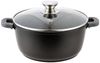 Kochtopf 'Cheffinger CF-DC28', Ø 28 cm, Aluguss, mit Glasdeckel, induktionsgeeignet, Kasserolle Bild 3