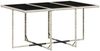 vidaXL 11-tlg. Garten-Essgruppe mit Kissen Hellgrau Poly Rattan 3211151 Bild 4