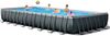 Intex 'Frame Swimming Pool Set Ultra Quadra XTR', anthrazit, 975 x 488 x 132 cm, inkl. Sandfilteranlage Bild 4