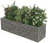vidaXL Gabionen-Hochbeet Verzinkter Stahl 180×50×50 cm 143559 Bild 4