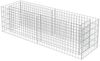 vidaXL Gabionen-Hochbeet Verzinkter Stahl 180×50×50 cm 143559 Bild 3