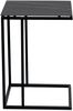 Beistelltisch >Beistelltisch Jon< in schwarz - 38x62x43 (BxHxT) Bild 4