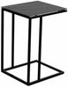 Beistelltisch >Beistelltisch Jon< in schwarz - 38x62x43 (BxHxT) Bild 2