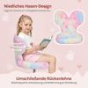 Woltu Kinderstuhl, Schreibtischstuhl in Hasenform mit 360°-Drehfunktion Bild 4