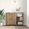 vidaXL Sideboard Artisan-Eiche 100 x 33 x 75 cm Holzwerkstoff 882826 Bild 4